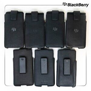 Blackberry Priv Leather Swivel Holster Case x 7pcs